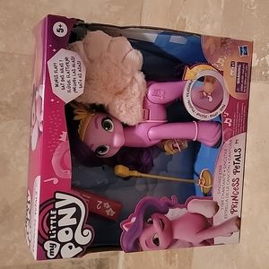 🎠 My Little Pony Princess Petals Singing Star Horse purple 💜 Hasbro  New
